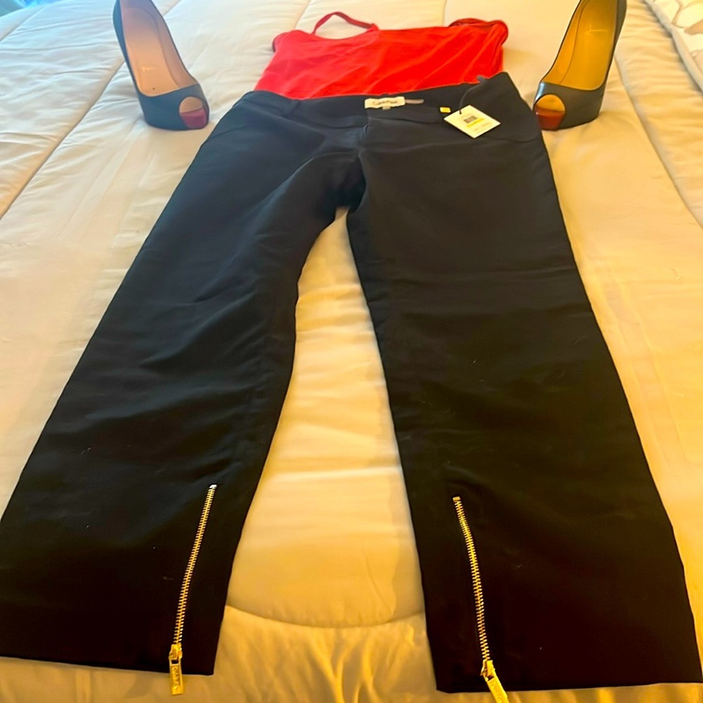 Calvin Klein pants with zipper